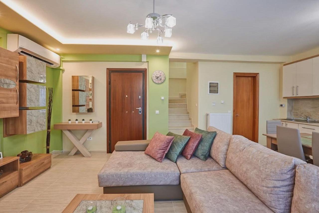 Willa Earthy Boutique Luxurious House -Marble Luxury House Paliouri Zewnętrze zdjęcie