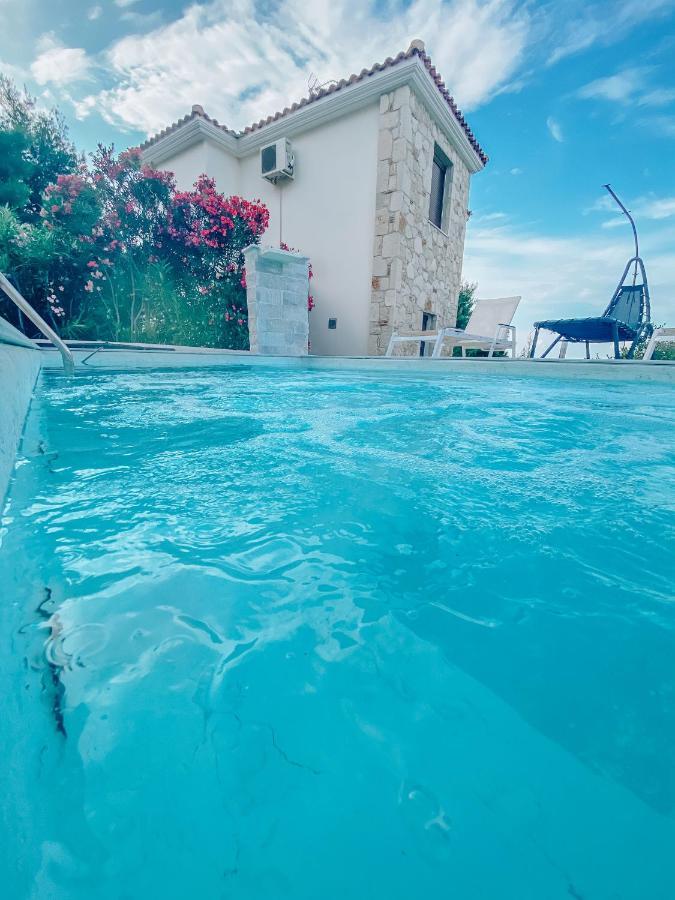 Willa Earthy Boutique Luxurious House -Marble Luxury House Paliouri Zewnętrze zdjęcie