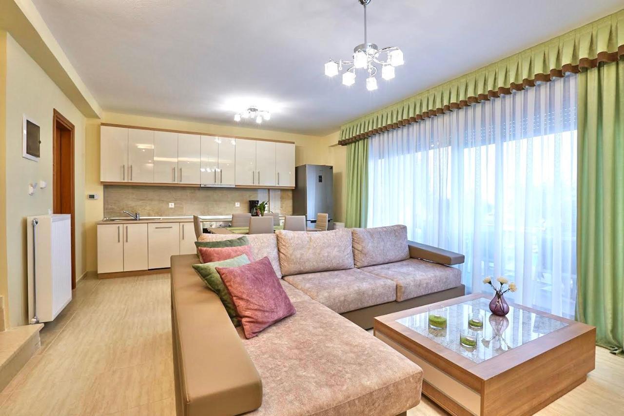Willa Earthy Boutique Luxurious House -Marble Luxury House Paliouri Zewnętrze zdjęcie